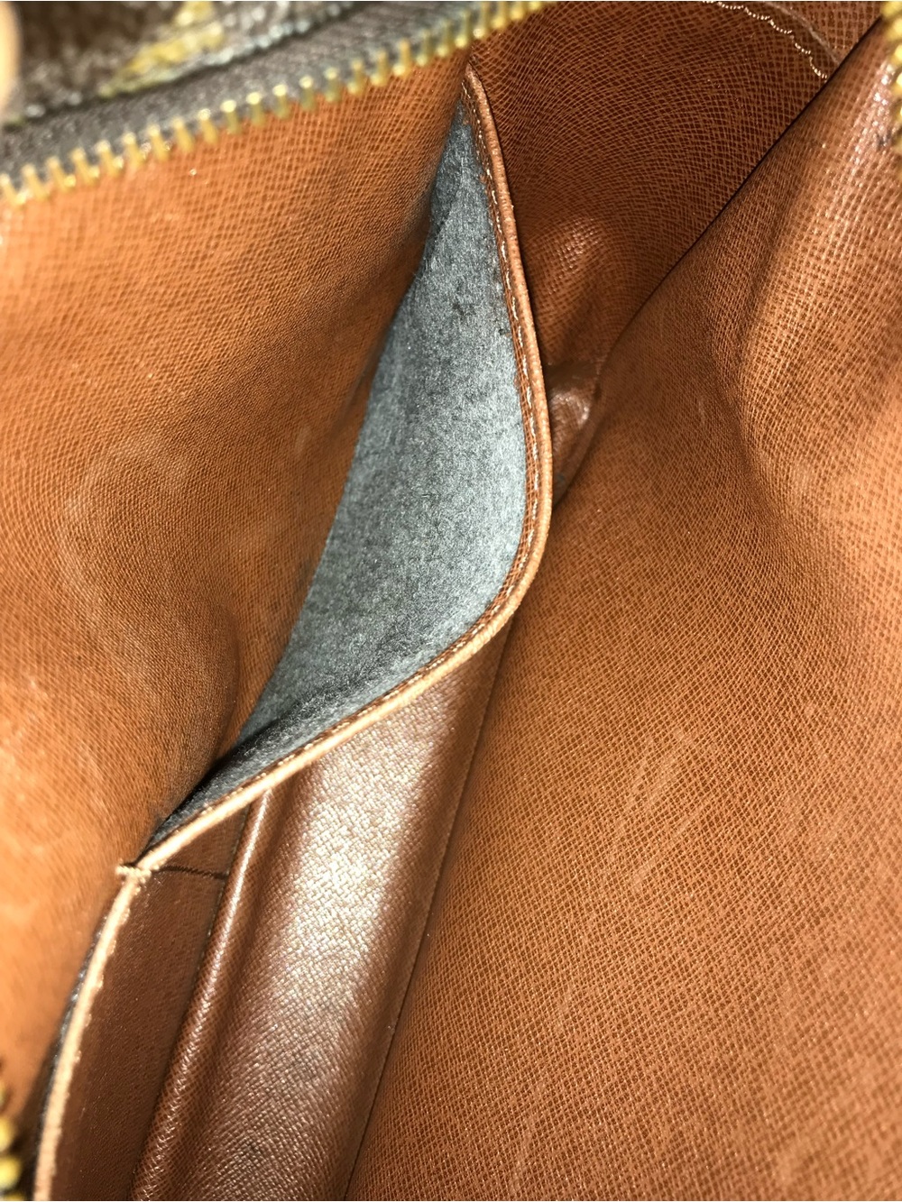 ✅LV AUTHENTIC COMPEIGNE CLUTCH 28 LOUIS VUITTON MONOGRAM - Picture 14 of 14